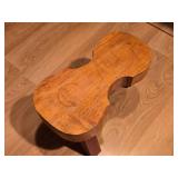 Violin shape Wood Stool