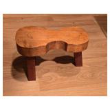 Violin shape Wood Stool