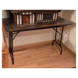 Wood Top / Metal Frame Folding Table 4