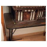 Wood Top / Metal Frame Folding Table 4