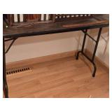 Wood Top / Metal Frame Folding Table 4