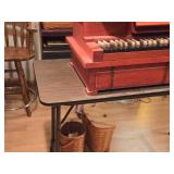 Wood Top / Metal Frame Folding Table 4