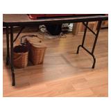 Wood Top / Metal Frame Folding Table 4