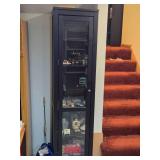 Glass Door Wood Cabinet