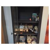 Glass Door Wood Cabinet