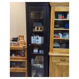 Glass Door Wood Cabinet