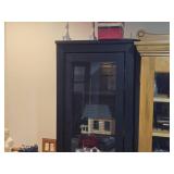 Glass Door Wood Cabinet