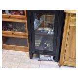 Glass Door Wood Cabinet