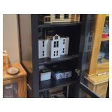 Glass Door Wood Cabinet