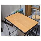 Side Table - Wood Top / Metal Frame