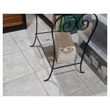 Side Table - Wood Top / Metal Frame