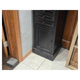 Wood 13-Drawer Cabinet with Lower Cupboard