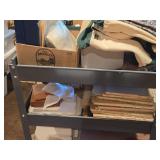 Rolling Metal Utility Cart 3-tier