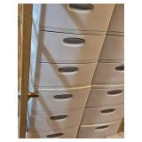 Plastic Storage Cabinet 3-drawer
