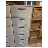 Plastic Storage Cabinet 3-drawer