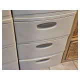 Plastic Storage Cabinet 3-drawer