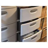 Plastic Storage Cabinet 3-drawer