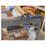 Rubbermaid 400-lbs Rolling Service Cart 2-shelf 4520