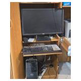 Desktop Computer - Dell Tower, Monitor, Keyboard, Mouse, Mouse Pad, Power/Computer Cables