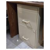 Metal File Cabinet 2-drawer