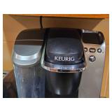 Keurig Pod Coffee Maker + Pod Storage Tray