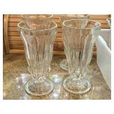 (4) Milk Shake Glasses + (7) Parfait Glasses