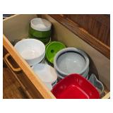 Lot of (1 Drawer) Bowls (assorted)