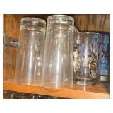 Lot of (1 Cupboard) Glasses and Beer Mugs