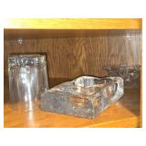 Lot of (1 Cupboard) Glasses, Wine Glasses, Bowls, Assorted Pitchers, Serving Bowls