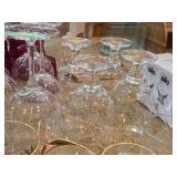 Lot of (17) Glasswares - Wine Glasses (x6), Brandy Snifter (x4), Glasses (x7)