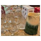 Lot of (17) Glasswares - Wine Glasses (x6), Brandy Snifter (x4), Glasses (x7)