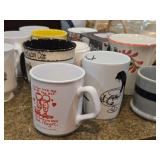 Lot of (17) Coffee Mugs / Cups (assorted)