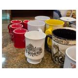 Lot of (17) Coffee Mugs / Cups (assorted)