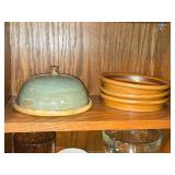 Lot of (1 Counter + 1 Cupboard) Plates, Measuring Cups, Pitchers, Cups, Storage Containers