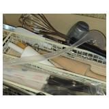 Lot of (2 Drawers) Cooking Utensils, Ladle, Wisk, Knifes, Spatulas