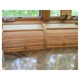 Lot of (2) Bread Boxes