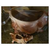 Creamer and Cookie Jar - Cow theme