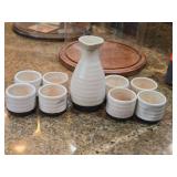 Sake Set - Pitcher and (8) Sake Cups