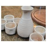 Sake Set - Pitcher and (8) Sake Cups