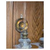 Vintage Wall Mount Oil Lamp