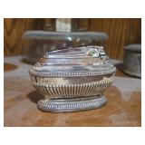 Vintage Silverplated Ronson Queen Ann Table Lighter