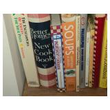 Lot of (1 Shelf) Books - Cooking, Travel