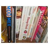 Lot of (2 Shelves) Books - Cooking