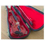 1/12 Scale Miniature Replica Violin 5 1/2" with Case