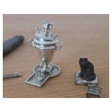 76.8-grams (total) Sterling Silver - Lot of (6) Miniatures and Manicure Instrument