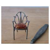 76.8-grams (total) Sterling Silver - Lot of (6) Miniatures and Manicure Instrument