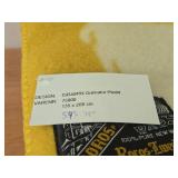 100% Pure New Wool Blanket with Polar Bear Print - Roros-Pledd by Roros-Tweed (Norway) 79" x 54"
