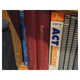 Lot of (2 Shelves) Books - Art, Travel, Fashion, Math, ACT, Medical