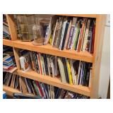 Lot of (3 Shelves) Books - Crafts, Art, Birds, Cats, Travel