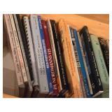 Lot of (3 Shelves) Books - Body, Travel, Art, Fireplaces